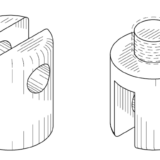 Design Patent Drawing – Tool Part