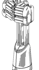 Design Patent Drawing – Toothbrush